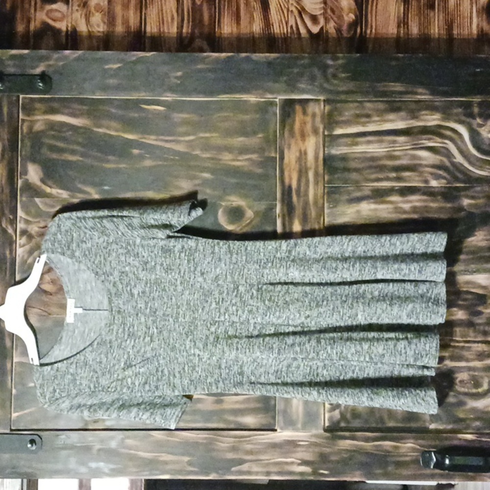 Grey and black size large Monteau dress